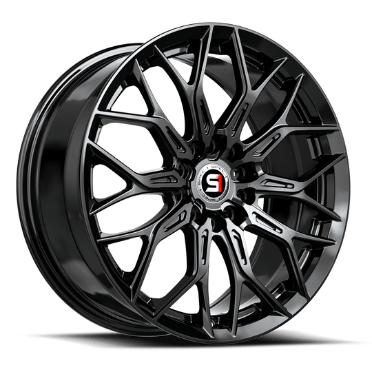 SP-5717753542GB - Spec-1 SP-57 17X7.5 5X110 42mm Gloss Black - Spec-1 Wheels Canada
