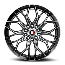 Load image into Gallery viewer, SP-5717753242BM - Spec-1 SP-57 17X7.5 5X108 42mm Gloss Black &amp; Machined - Spec-1 Wheels Canada