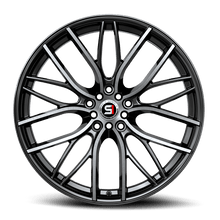 Load image into Gallery viewer, SP-611782342BM - Spec-1 SP-61 17X8 5X100 42mm Gloss Black &amp; Machined - Spec-1 Wheels Canada