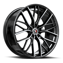 Load image into Gallery viewer, SP-61188938BM - Spec-1 SP-61 18X8 4X100 38mm Gloss Black &amp; Machined - Spec-1 Wheels Canada