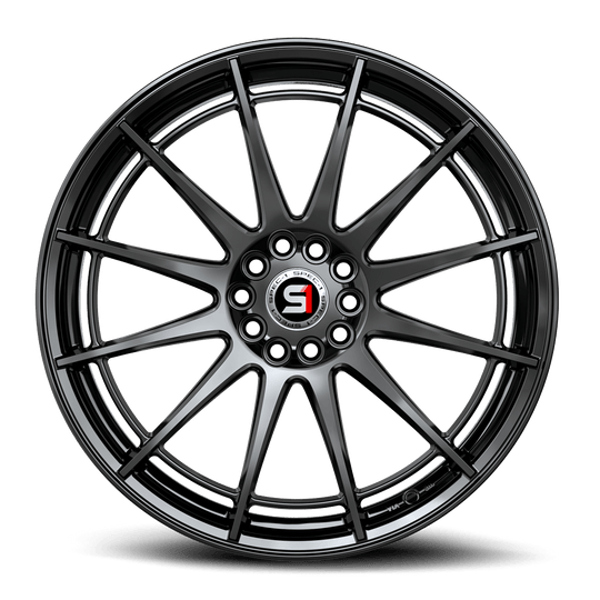 SP-64188BL34GB - Spec-1 SP-64 18X8 Blank 4X/5X 34mm Gloss Black - Spec-1 Wheels Canada