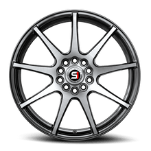 Load image into Gallery viewer, SP-671883538BM - Spec-1 SP-67 18X8 5X110 38mm Gloss Black &amp; Machined - Spec-1 Wheels Canada