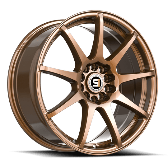 SP-671882338GBZ - Spec-1 SP-67 18X8 5X100 38mm Gloss Bronze - Spec-1 Wheels Canada