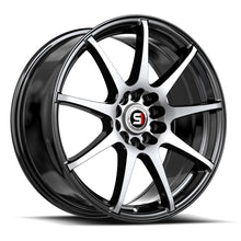 Load image into Gallery viewer, SP-671773842BM - Spec-1 SP-67 17X7 5X114.3 / 5X120.65 42mm Gloss Black &amp; Machined - Spec-1 Wheels Canada