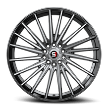 Charger l'image dans la galerie, SP-6817752342BM - Spec-1 SP-68 17X7.5 5X100 42mm Gloss Black &amp; Machined - Spec-1 Wheels Canada