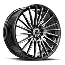 Charger l'image dans la galerie, SP-6817752342BM - Spec-1 SP-68 17X7.5 5X100 42mm Gloss Black &amp; Machined - Spec-1 Wheels Canada