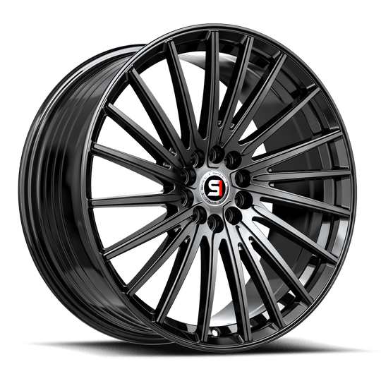 SP-6820852338GB - Spec-1 SP-68 20X8.5 5X100 38mm Gloss Black - Spec-1 Wheels Canada