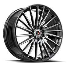 Load image into Gallery viewer, SP-6820852338BM - Spec-1 SP-68 20X8.5 5X100 / 5X114.3 38mm Gloss Black &amp; Machined - Spec-1 Wheels Canada