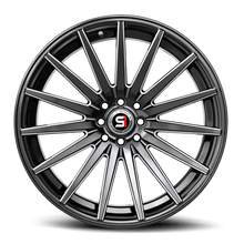 Load image into Gallery viewer, SP-6919853638GBM - Spec-1 SP-69 19X8.5 5X112 38mm Gloss Black &amp; Milled - Spec-1 Wheels Canada