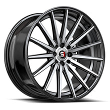 Load image into Gallery viewer, SP-691985BL38BMU - Spec-1 SP-69 19X8.5 Blank 4X/5X 38mm Gloss Black &amp; Machined &amp; Undercut - Spec-1 Wheels Canada