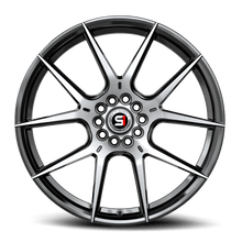Charger l'image dans la galerie, SP-711883538BM - Spec-1 SP-71 18X8 5X110 38mm Gloss Black &amp; Machined - Spec-1 Wheels Canada