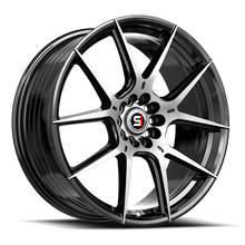 Load image into Gallery viewer, SP-711882338BM - Spec-1 SP-71 18X8 5X100 38mm Gloss Black &amp; Machined - Spec-1 Wheels Canada