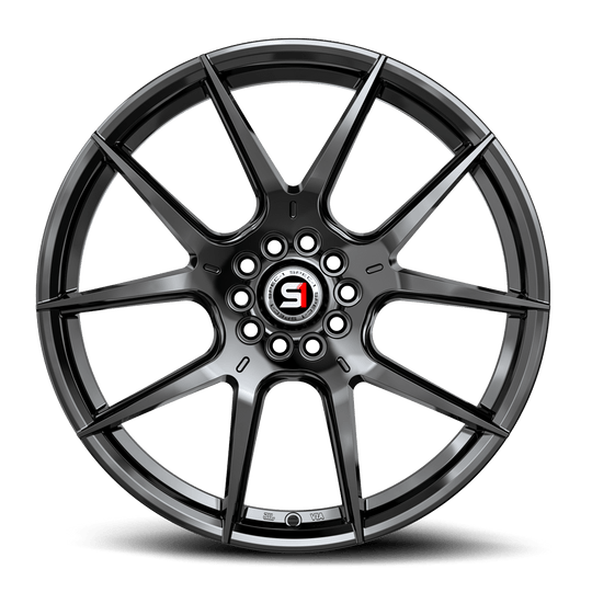 SP-7120853638GB - Spec-1 SP-71 20X8.5 5X112 38mm Gloss Black - Spec-1 Wheels Canada