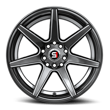Load image into Gallery viewer, SP-731883638GBMU - Spec-1 SP-73 18X8 5X112 38mm Gloss Black Milled &amp; Undercut - Spec-1 Wheels Canada