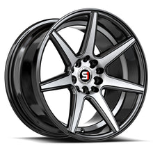 Load image into Gallery viewer, SP-73188938BMU - Spec-1 SP-73 18X8 4X114.3 / 4X100 38mm Gloss Black &amp; Machined &amp; Undercut - Spec-1 Wheels Canada