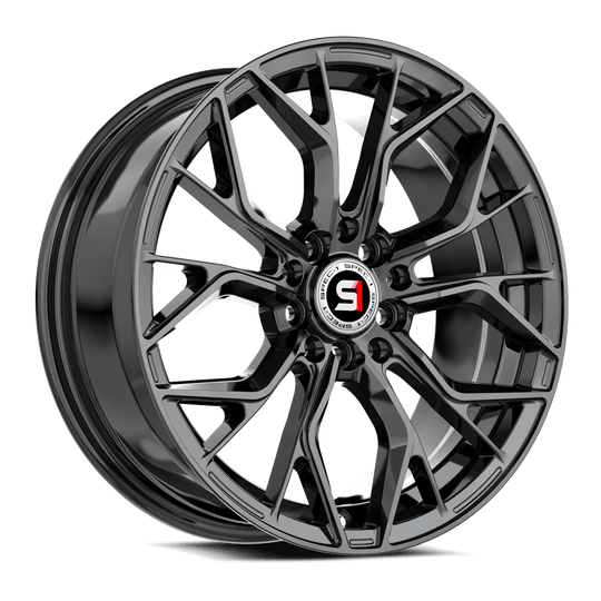 SP-7615652320GB - Spec-1 SP-76 15X6.5 5X100 20mm Gloss Black - Spec-1 Wheels Canada