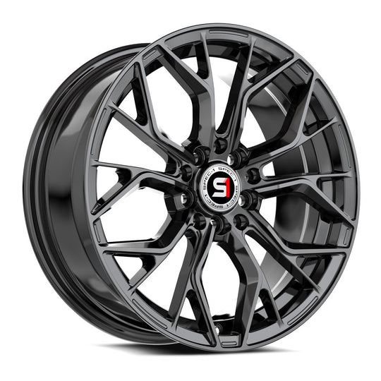 SP-7616652320GB - Spec-1 SP-76 16X6.5 5X114.3 / 5X100 20mm Gloss Black - Spec-1 Wheels Canada