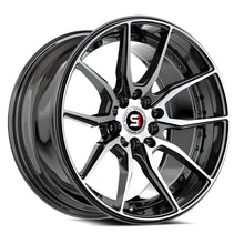 Load image into Gallery viewer, SP-77168920BM - Spec-1 SP-77 16X8 4X114.3 / 4X100 20mm Gloss Black &amp; Machined - Spec-1 Wheels Canada