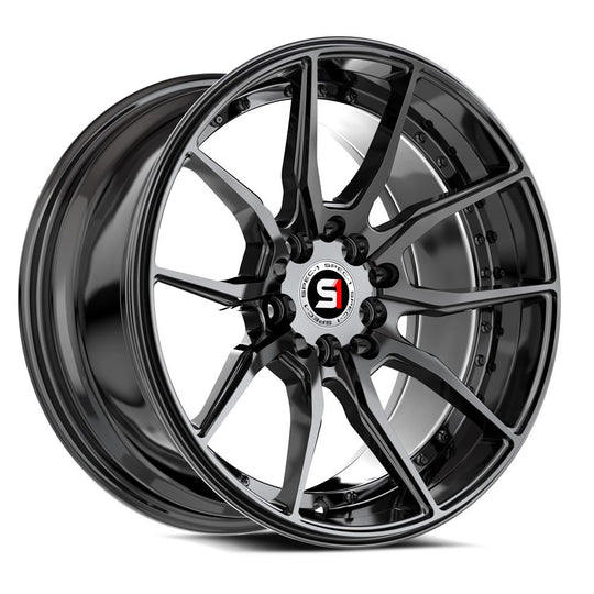 SP-77168920GB - Spec-1 SP-77 16X8 4X100 / 4X114.3 20mm Gloss Black - Spec-1 Wheels Canada