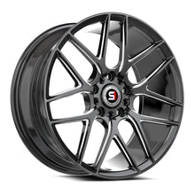 Charger l'image dans la galerie, SP-781883635GBM - Spec-1 SP-78 18X8 5X112 / 5X114.3 35mm Gloss Black &amp; Milled - Spec-1 Wheels Canada