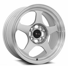 Load image into Gallery viewer, SP01157040035SF - Vors SP1 15X7 4X100 35MM Silver Machine Face Lip - Vors Wheels Canada