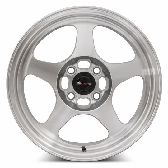 SP01157040035SF-498 - Vors SP1 15X7 4X98 35MM Silver Machine Face Lip - Vors Wheels Canada