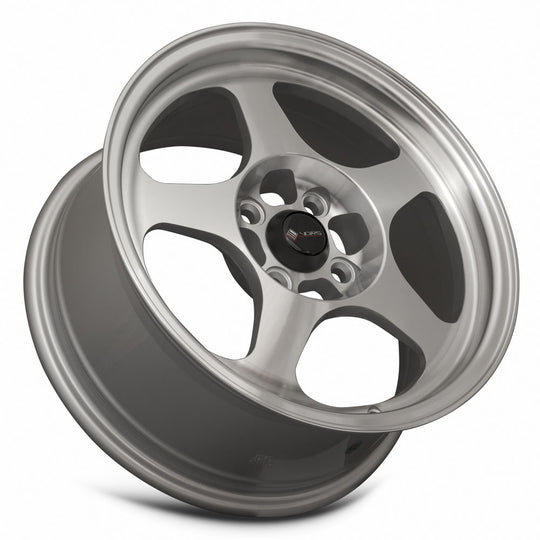 SP01157040035SF-498 - Vors SP1 15X7 4X98 35MM Silver Machine Face Lip - Vors Wheels Canada