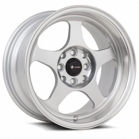 SP0116808H20SF-408 - Vors SP1 16X8 4X108 20MM Silver Machine Face Lip - Vors Wheels Canada