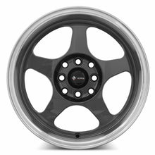 Load image into Gallery viewer, SP0115808H20HB-408 - Vors SP1 15X8 4X108 20MM Hyper Black Machine Lip - Vors Wheels Canada