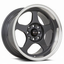Load image into Gallery viewer, SP0115808H20HB-498 - Vors SP1 15X8 4X98 20MM Hyper Black Machine Lip - Vors Wheels Canada