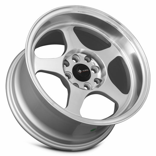 SP0116808H20SF-498 - Vors SP1 16X8 4X98 20MM Silver Machine Face Lip - Vors Wheels Canada