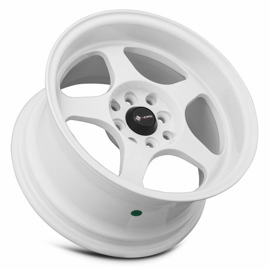 SP0115808H20W-408 - Vors SP1 15X8 4X108 20MM All White - Vors Wheels Canada