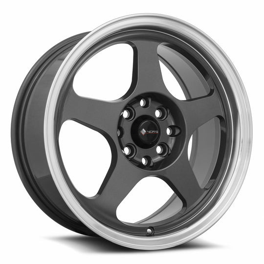 SP0116708H38HB-498 - Vors SP1 16X7 4X98 38MM Hyper Black Machine Lip - Vors Wheels Canada