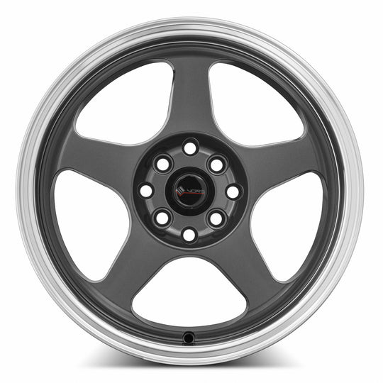 SP0116708H38HB - Vors SP1 16X7 4X114.3 / 4X100 38mm Hyper Black Machine Lip - Vors Wheels Canada