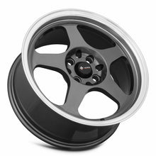 Load image into Gallery viewer, SP0116708H38HB-498 - Vors SP1 16X7 4X98 38MM Hyper Black Machine Lip - Vors Wheels Canada