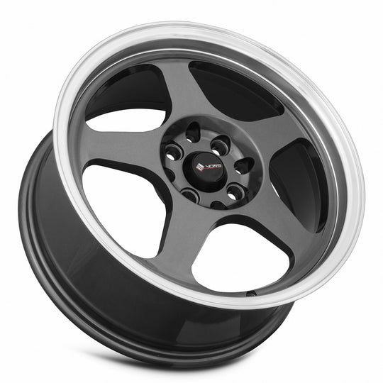 SP0116708H38HB-498 - Vors SP1 16X7 4X98 38MM Hyper Black Machine Lip - Vors Wheels Canada