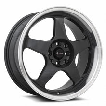 Load image into Gallery viewer, SP01178010H35HB-508 - Vors SP1 17X8 5X108 35MM Hyper Black Machine Lip - Vors Wheels Canada