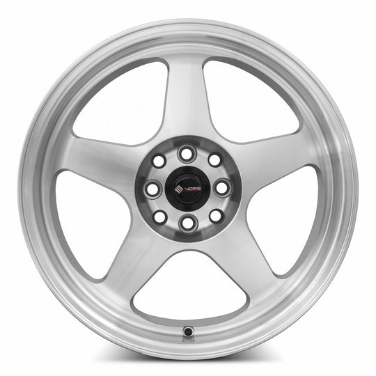 SP01178010H35SF-520 - Vors SP1 17X8 5X120 35MM Silver Machine Face Lip - Vors Wheels Canada