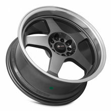 Load image into Gallery viewer, SP01178010H35HB-520 - Vors SP1 17X8 5X120 35MM Hyper Black Machine Lip - Vors Wheels Canada