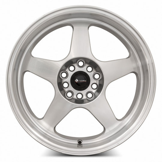 SP01179010H30SF-510 - Vors SP1 17X9 5X110 30MM Silver Machine Face Lip - Vors Wheels Canada