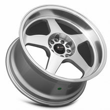 Load image into Gallery viewer, SP01178010H35SF-508 - Vors SP1 17X8 5X108 35MM Silver Machine Face Lip - Vors Wheels Canada