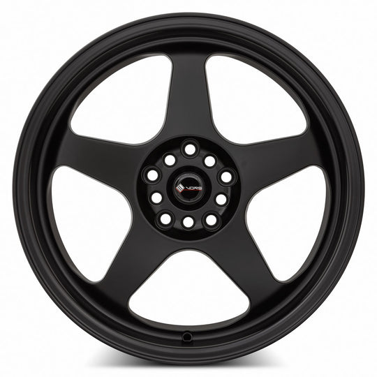 SP01188010H35MB-505 - Vors SP1 18X8 5X105 35MM All Matte Black - Vors Wheels Canada