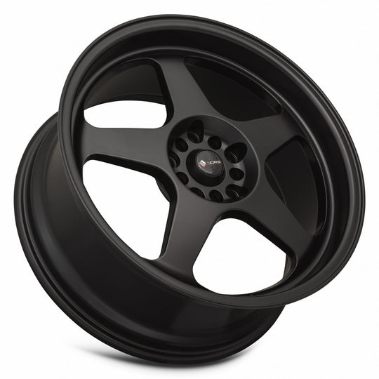 SP01178010H35MB-505 - Vors SP1 17X8 5X105 35MM All Matte Black - Vors Wheels Canada