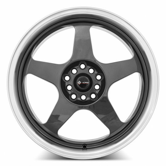 SP01188010H35HB-512 - Vors SP1 18X8 5X112 35MM Hyper Black Machine Lip - Vors Wheels Canada