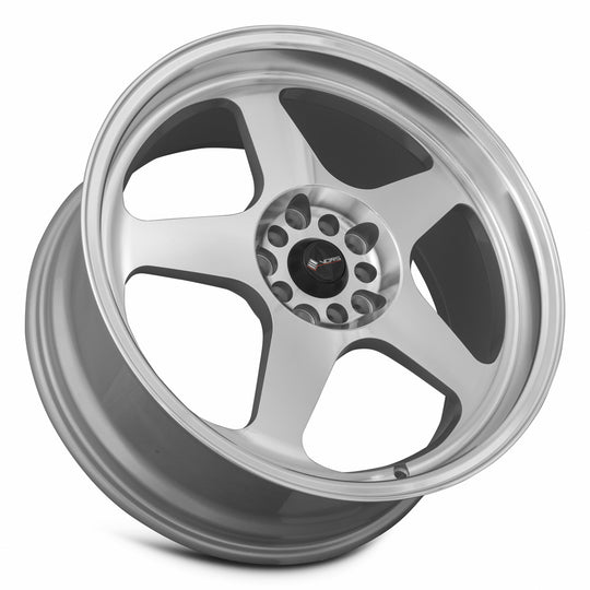 SP01198510H35SF-520 - Vors SP1 19X8.5 5X120 35MM Silver Machine Face Lip - Vors Wheels Canada