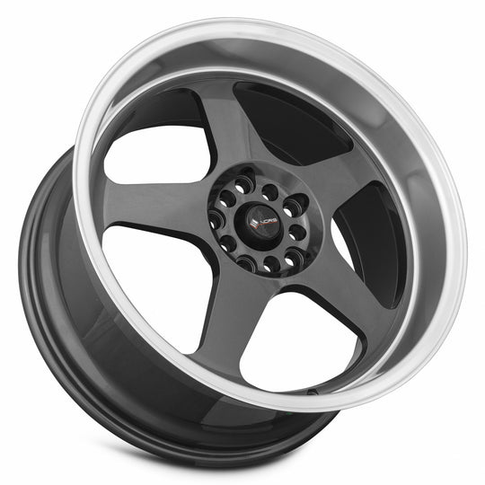 SP01199510H35HB-515 - Vors SP1 19X9.5 5X115 35MM Hyper Black Machine Lip - Vors Wheels Canada