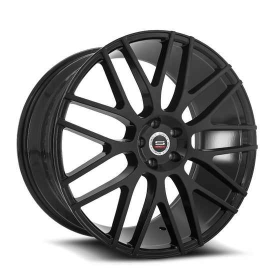 SPL201201054020GB-DT5x115 - Spec-1 SPL-001 20X10 5X115 20mm Gloss Black - Spec-1 Wheels Canada