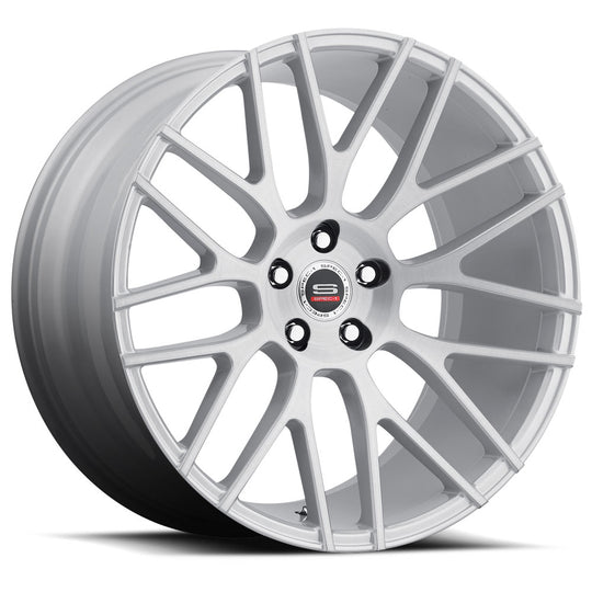 SPL201201054020SB - Spec-1 SPL-001 20X10.5 Blank 5X 20mm Silver & Brushed - Spec-1 Wheels Canada