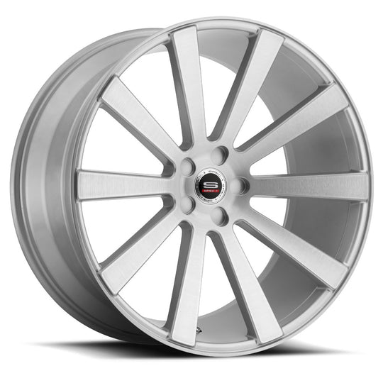 SPL20222904045SB - Spec-1 SPL-002 22X9 Blank 5X 45mm Silver & Brushed - Spec-1 Wheels Canada