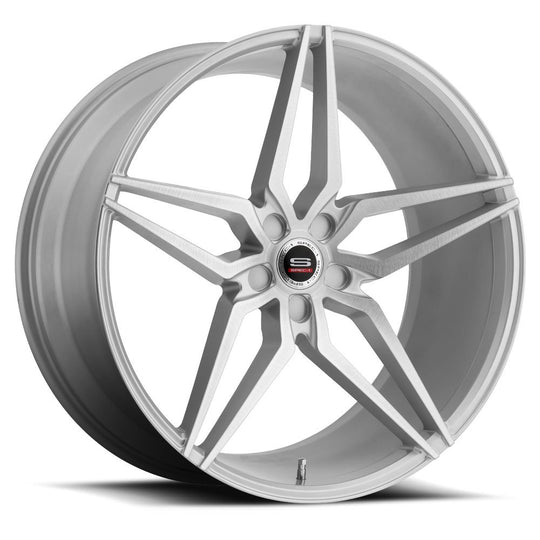 SPM81A201054042SB - Spec-1 SPM-81 20X10.5 Blank 5X 42mm Silver & Brushed - Spec-1 Wheels Canada